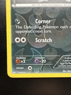 FREE SHIPPING Sneasel Reverse Holo Common Next Destinies 69/99 Pokemon - Image 5