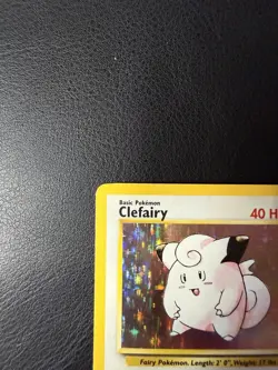 1999 Pokemon - Clefairy #5/102 - Base Set Unlimited - Holo Rare - LP - Image 4