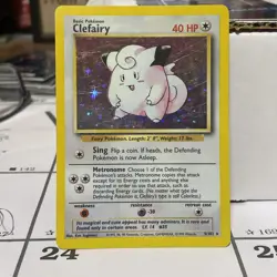 1995/96/98 Pokemon Clefairy Holo #5/102 - Image 1