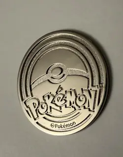 Mega Charizard X EX UPC Ultra Premium Collection Silver Metal Coins Pokemon ! - Image 2