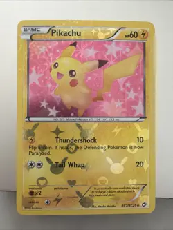 Pikachu RC7/RC25 Legendary Treasures: Radiant Collection Holo - Image 2