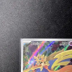 Pokemon TCG Zacian 100/94 ME02: Phantasmal Flames Illustration Rare Near Mint - Image 4