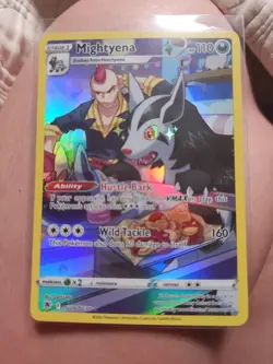 Pokemon TCG Mightyena Sword & Shield - Astral Radiance TG09/TG30 Holo Rare - Image 1