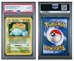 1999 Pokemon Game #15 Venusaur-Holo PSA 8 - Image 1