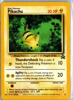 Pokemon Pikachu (27) WoTC Promo #27/53 - Image 1