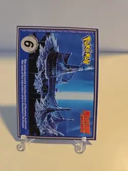 Pokemon Burger King PokeTrivia Non-perforated Slowbro #80 - Image 2