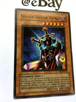 YUGIOH - SHOGUN DEFENSE TOTALE - DB2-FR110 - MINT - SUPER RARE DARK BEGINNING 2 - Image 2