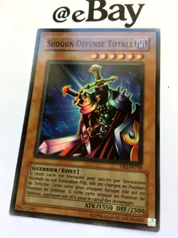 YUGIOH - SHOGUN DEFENSE TOTALE - DB2-FR110 - MINT - SUPER RARE DARK BEGINNING 2 - Image 3