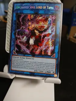 Yu-Gi-Oh! Unchained Soul Lord of Yama MP24-EN101 Secret Rare 1st ED NM ENG - Image 1