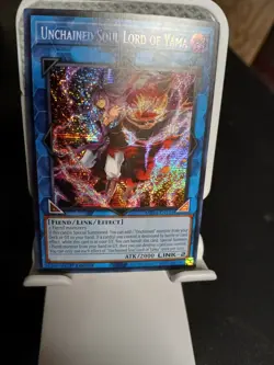 Yu-Gi-Oh! Unchained Soul Lord of Yama MP24-EN101 Secret Rare 1st ED NM ENG - Image 4