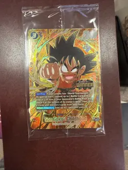 Son Goku Childhood Sb01 018 Ultimate Battle Winner Dragon Ball Card Game TCG - Image 1