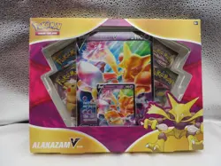 Pokemon Trading Card Game Alakazam V Box - Multicoloured (POK80748) NEW & SEALED 820650807480 - Image 2