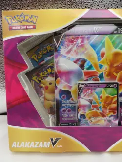 Pokemon Trading Card Game Alakazam V Box - Multicoloured (POK80748) NEW & SEALED 820650807480 - Image 3