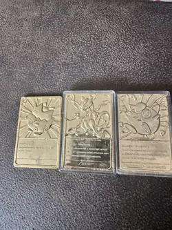 3 1999 burger king pokemon gold cards - Image 2