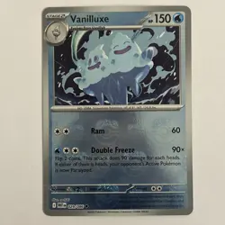 Pokemon Tcg Vanilluxe (Master Ball Pattern) 029/086 Sv: White Flare Holo NM Card - Image 1