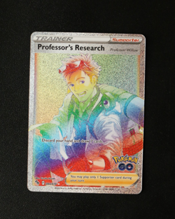 Pokemon Card - Professor's Research 084/078 - Pokemon GO - Secret Rare - NM ⭐ - Image 1
