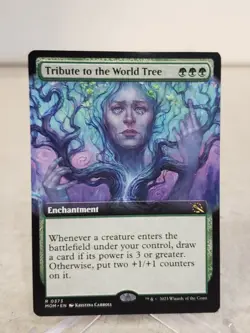 Tribute to the World Tree (Extended Art) Foil Near Mint MTG - Image 1