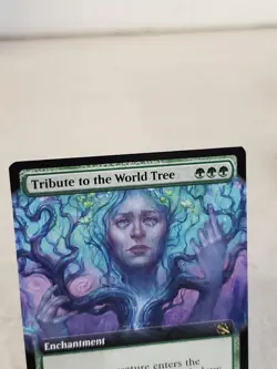 Tribute to the World Tree (Extended Art) Foil Near Mint MTG - Image 2