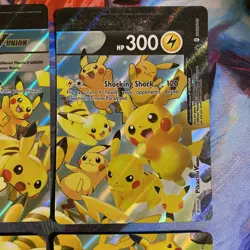 Pikachu V-Union SWSH142 SWSH: Sword & Shield Promo Cards Holo LP - Image 3