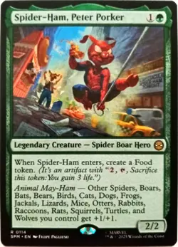 Spider-Ham, Peter Porker Marvel's Spider-Man MTG #114 Regular - Image 1