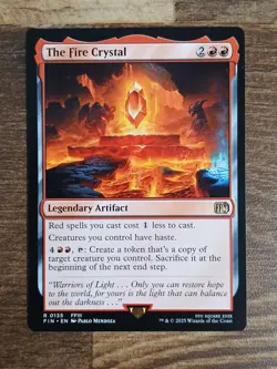 The Fire Crystal - Final Fantasy - FIN R 0135 - Image 1