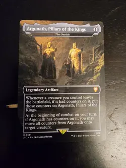 MTG Argonath, Pillars of the Kings- The Ozolith LOTR Magic the Gathering #0351 - Image 1