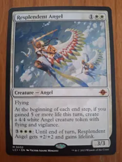 Resplendent Angel LCI 032 Mythic Lost Caverns of Ixalan NM MTG - Image 1
