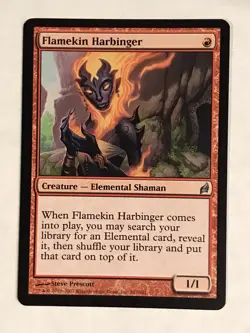 Flamekin Harbinger SP Lorwyn MTG - Image 1