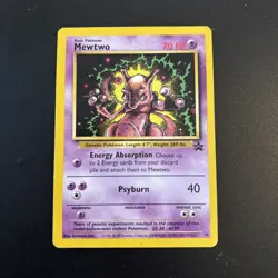 Pokemon TCG Mewtwo #14 Wizards of the Coast Black Star Promo Card - Image 1