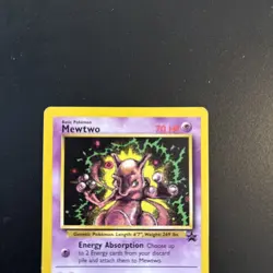 Pokemon TCG Mewtwo #14 Wizards of the Coast Black Star Promo Card - Image 5