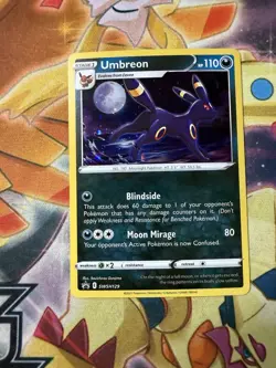 Umbreon - SWSH129 - Pokemon Sword & Shield Promo Ultra Rare Holo Card NM - Image 1