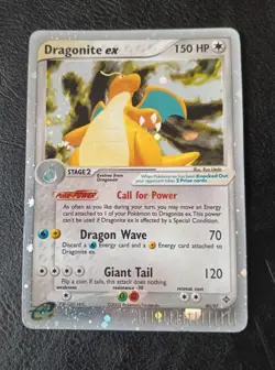 Pokemon Card-Dragonite Ex-Dragon-Holo-90/97-ENG-PL - Image 1