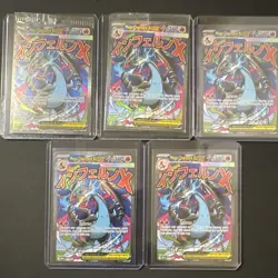 Pokemon Mega Charizard X ex Holo English Lot of 5 Standard Cards - Image 1