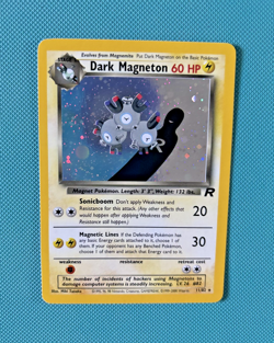 Dark Magneton 11/82 Team Rocket Unlimited Near Mint Holo Pokemon Card - Image 1