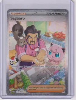 Saguaro 270/193 Special Illustration Rare Paldea Evolved Pokemon NM/M - Image 1