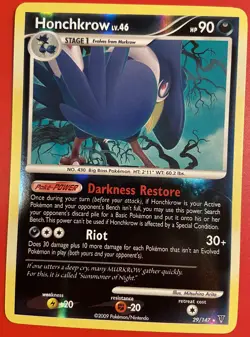 Pokemon Honchrow 29/147 - Supreme Victors Reverse Holo - Image 1