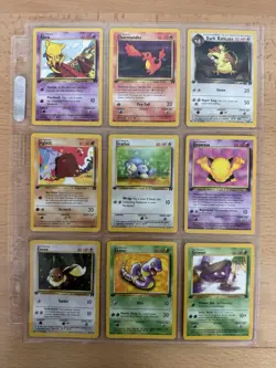 NM Complete 1st Edition Team Rocket Common Set -WOTC Pokemon Cards-24 Cards - Image 2