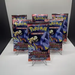 Pokemon TCG Scarlet & Violet Destined Rivals ( Booster Packs ) 6 Packs - Image 1