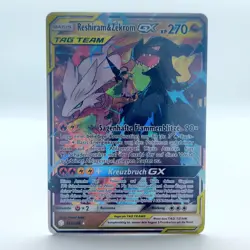 Pokemon TCG Karte - Reshiram&Zekrom GX 157/236 Cosmic Eclipse - Deutsch - Image 1