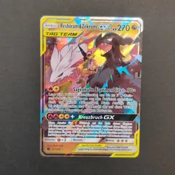 Pokemon TCG Karte - Reshiram&Zekrom GX 157/236 Cosmic Eclipse - Deutsch - Image 2