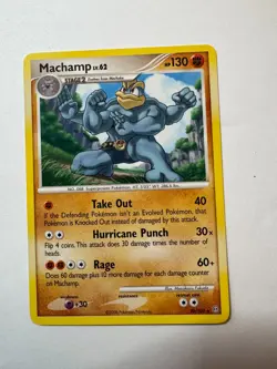 Machamp 20/100 -Pokemon Card Pre-owned non holo - Image 1
