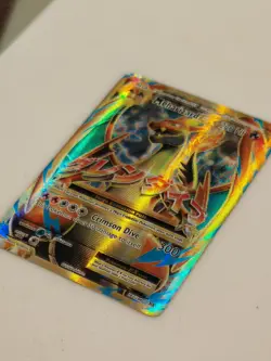Pokemon TCG M Charizard EX Full Art 101/108 XY Evolutions in sleeve. - Image 3