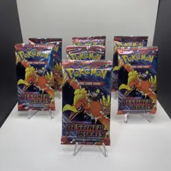 Pokemon TCG Scarlet & Violet Destined Rivals ( Booster Packs ) 7 Packs - Image 1