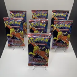 Pokemon TCG Scarlet & Violet Destined Rivals ( Booster Packs ) 7 Packs - Image 2