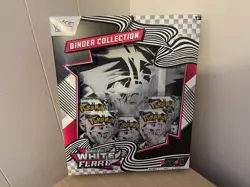 Pokemon Black Bolt & White Flare Binder Collection Bundle Set of 2 - Image 1