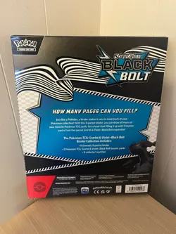 Pokemon Black Bolt & White Flare Binder Collection Bundle Set of 2 - Image 4