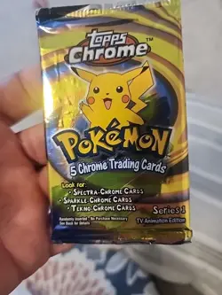 Pokemon Topps Chrome 2000 Series 1 Booster Pack -factory Sealed GREAT CONDITION - Image 1