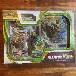 Pokemon TCG - Kleavor VSTAR Special Collection Box Factory SEALED NEW - Image 1