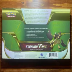 Pokemon TCG - Kleavor VSTAR Special Collection Box Factory SEALED NEW - Image 2