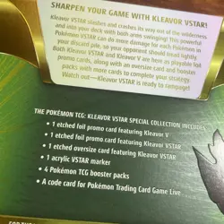 Pokemon TCG - Kleavor VSTAR Special Collection Box Factory SEALED NEW - Image 3